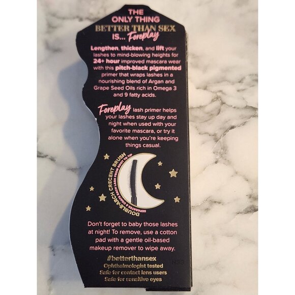 Too Faced Better Than Sex Foreplay Lash Primer Mascara Enhancer 8.0mL / 0.27 Oz - Picture 2 of 3